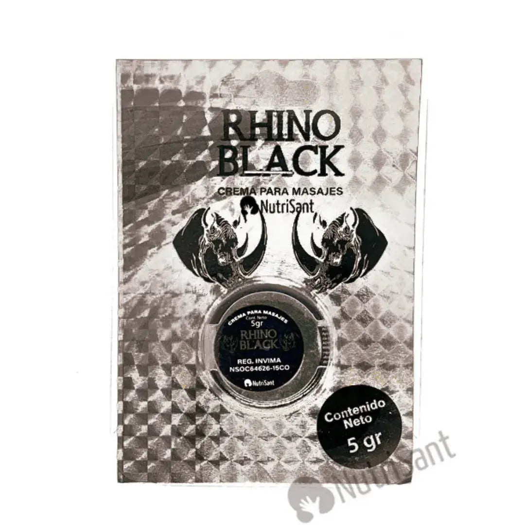 RHINO BLACK CREMA PLATEADO