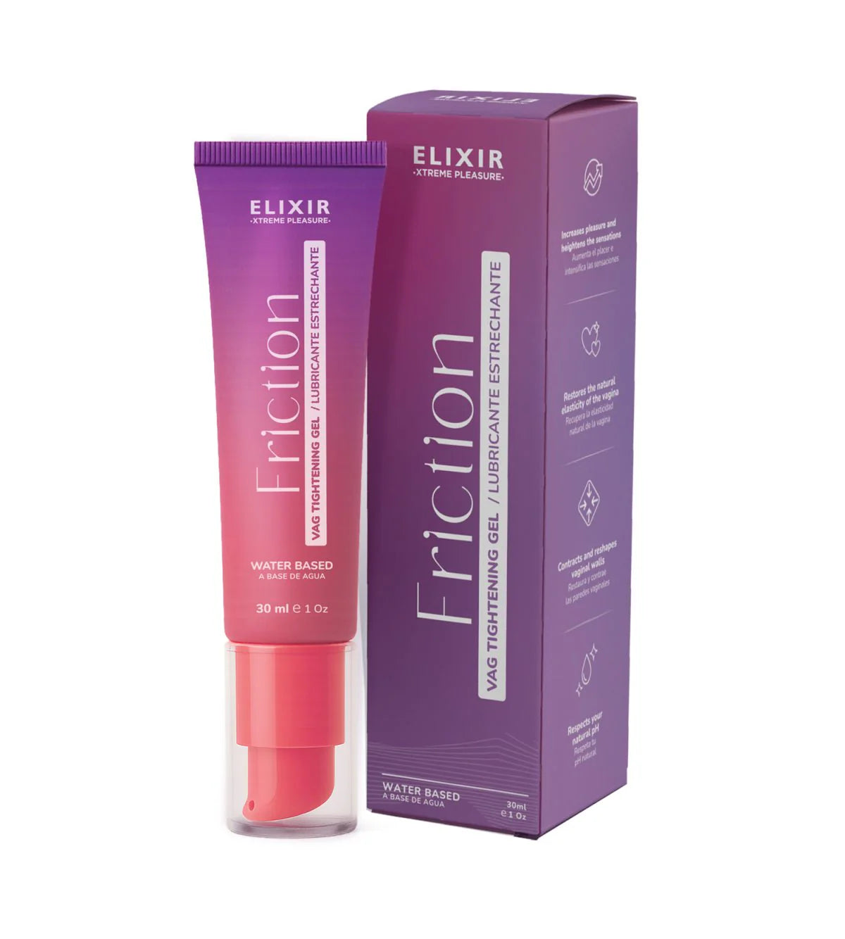 LUBRICANTE INTIMO FRICTION X30ML ELIXIR