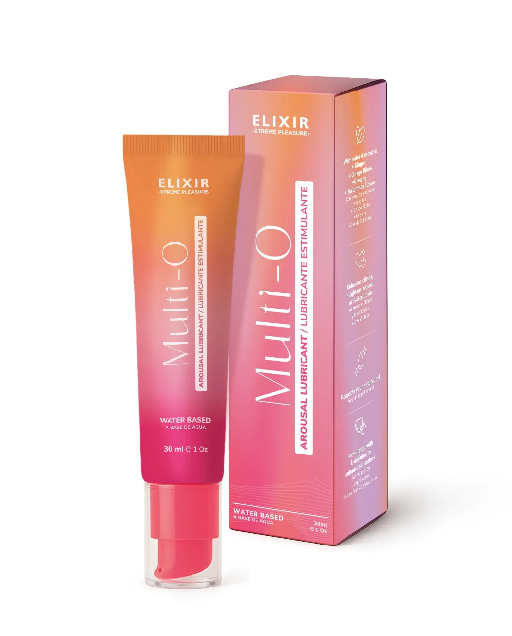 LUBRICANTE MULTIORGASMO X 30ML ELIXIR