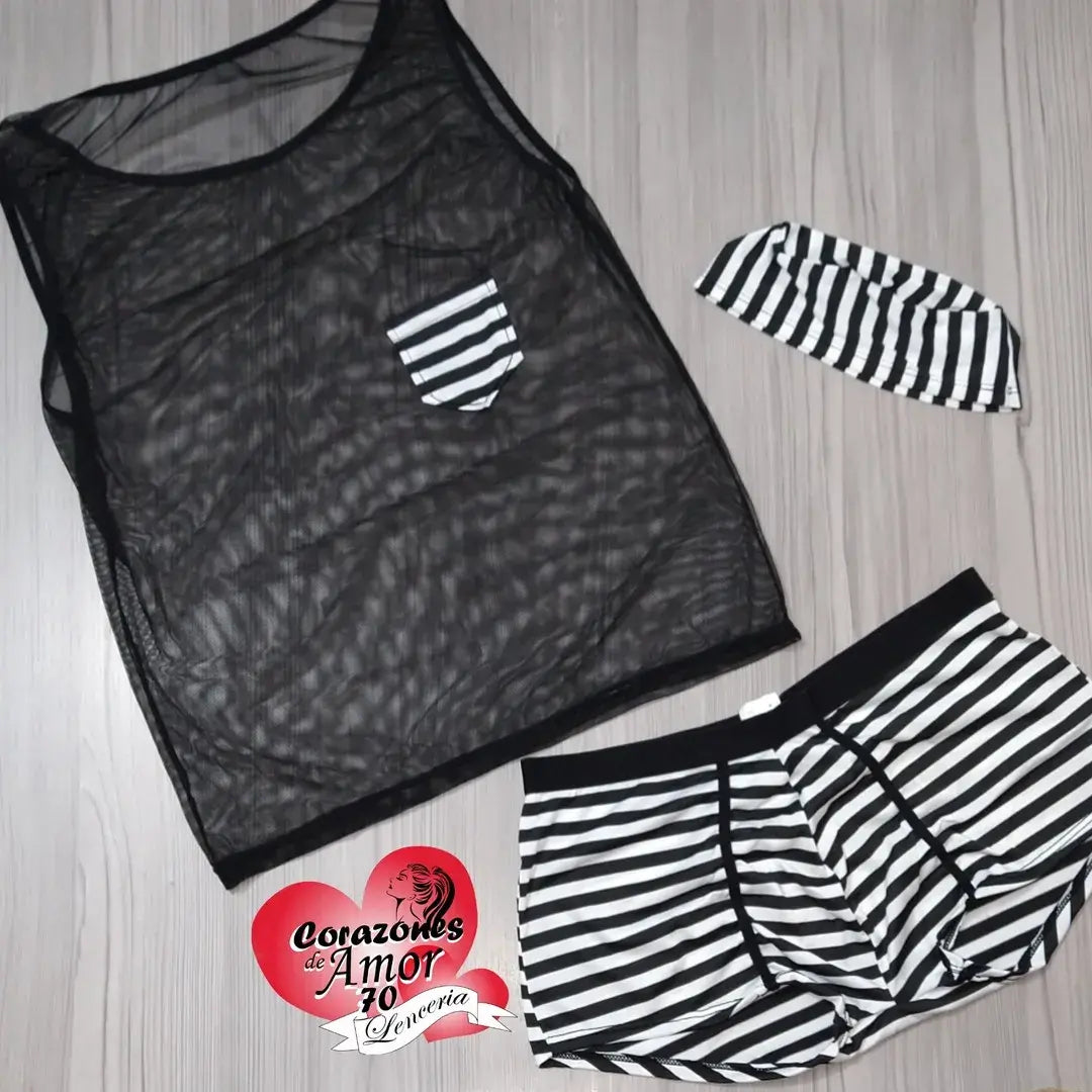 Diseño de recluso masculino DH3