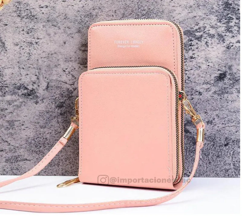 BOLSO BILLETERA PORTA CELULAR VISOR