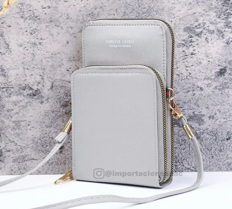 BOLSO BILLETERA PORTA CELULAR VISOR