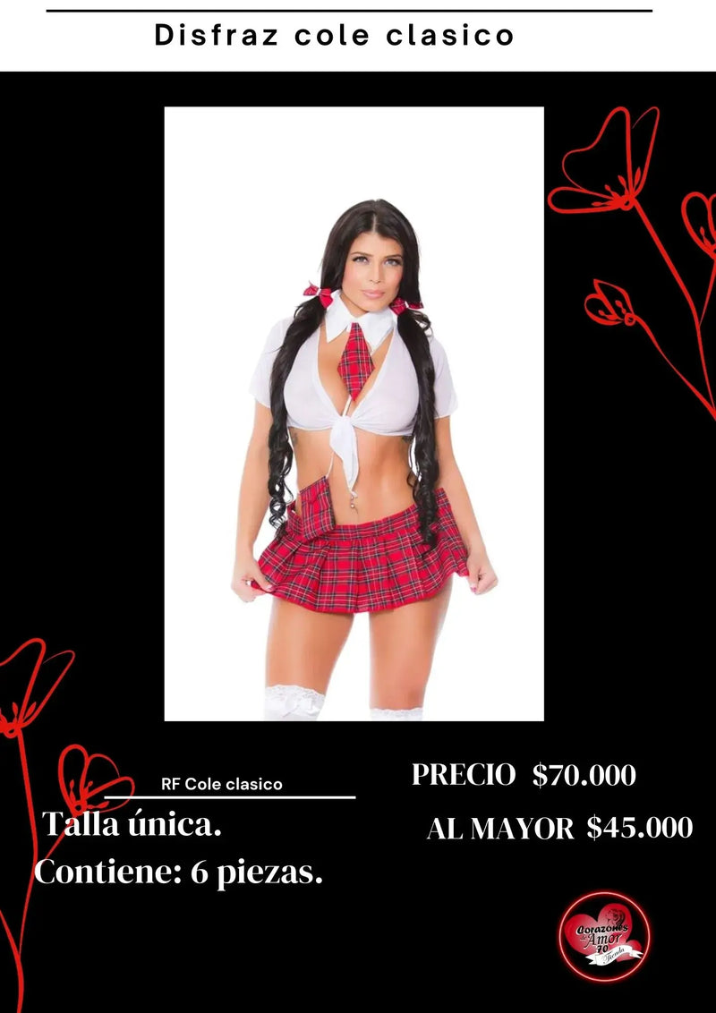 Diseño de colegiala AFDR