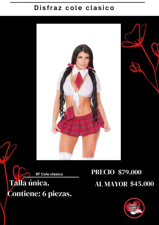 Diseño de colegiala AFDR