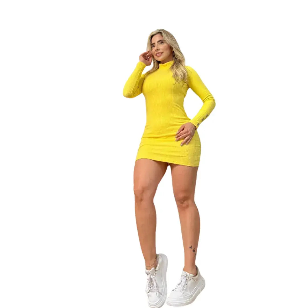 Vestido Buso con Botones