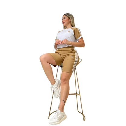 Conjunto Bermuda en Tela Rib