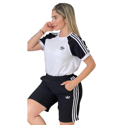 Conjunto Bermuda en Tela Rib