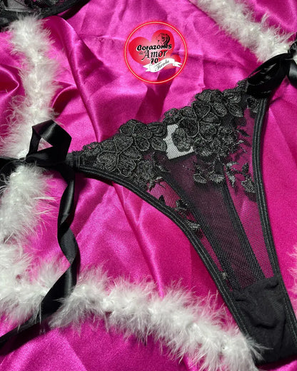 Conjuto de lenceria Negro