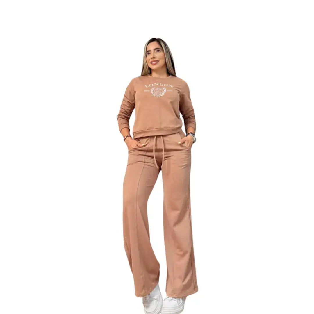 Conjunto bota campana London