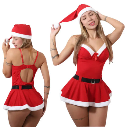 Disfraz de mama Noel vestido 2025