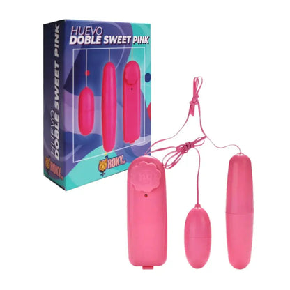 HUEVO VIBRADOR DOBLE SWEET PINK