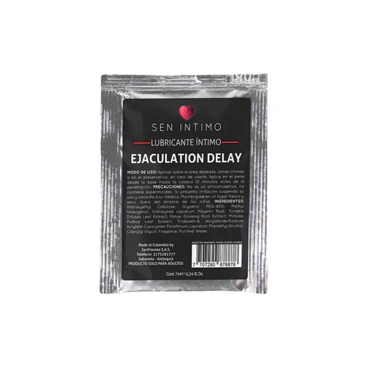 LUB. INTIMO EJACULACION DELAY SACHET X7 ML