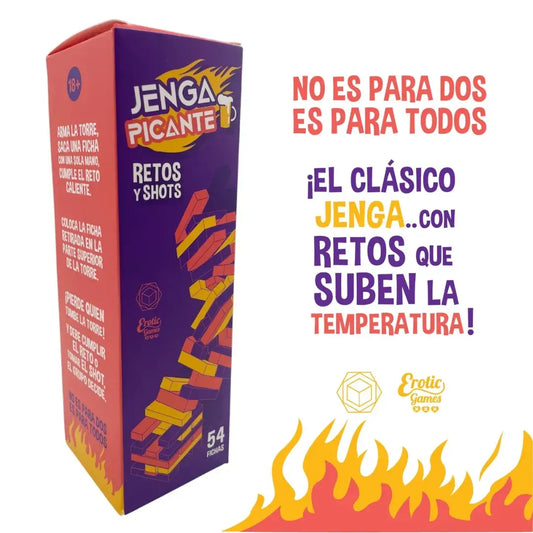 JUEGO JENGA PICANTE