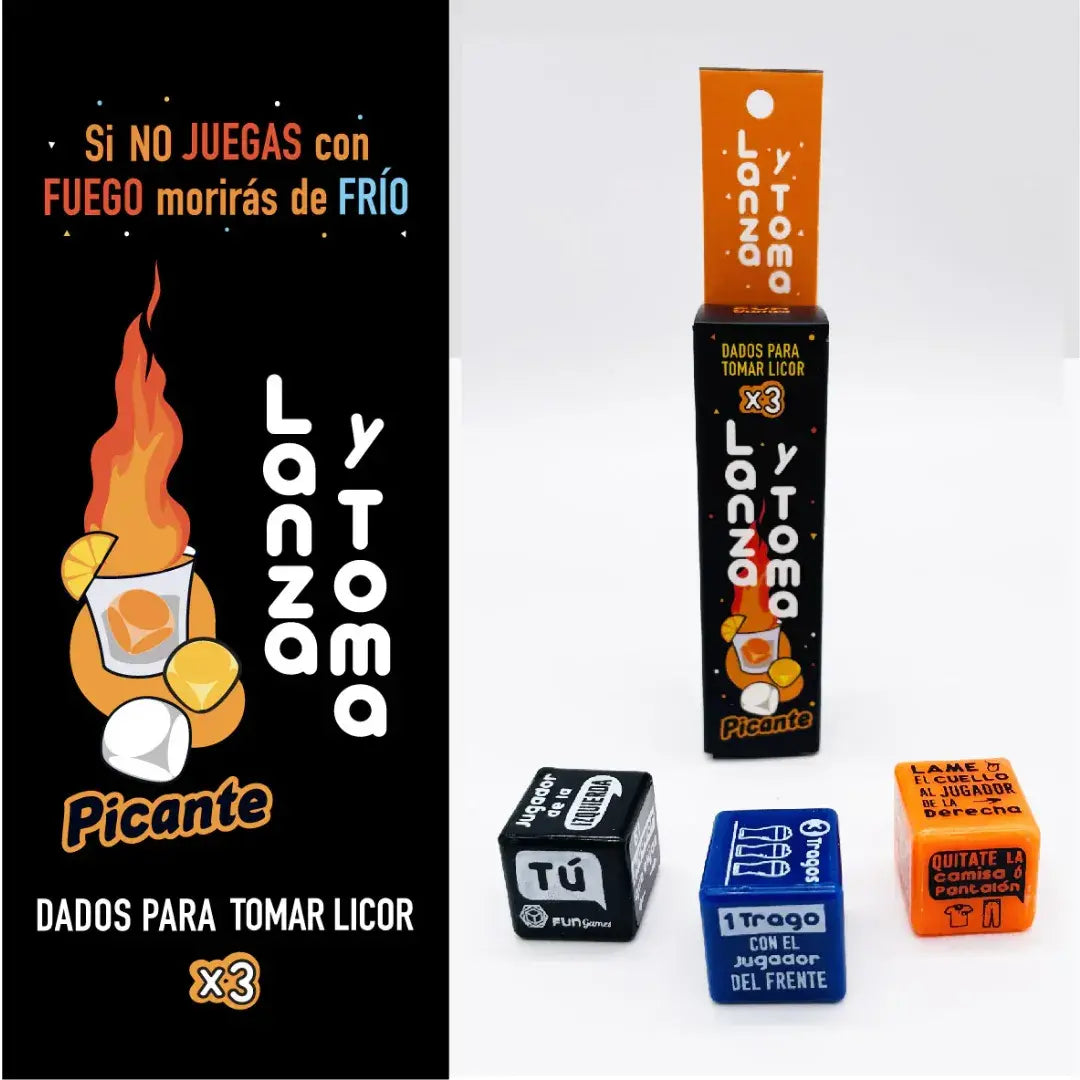 JUEGO LANZA Y TOMA PICANTE