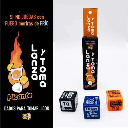 JUEGO LANZA Y TOMA PICANTE
