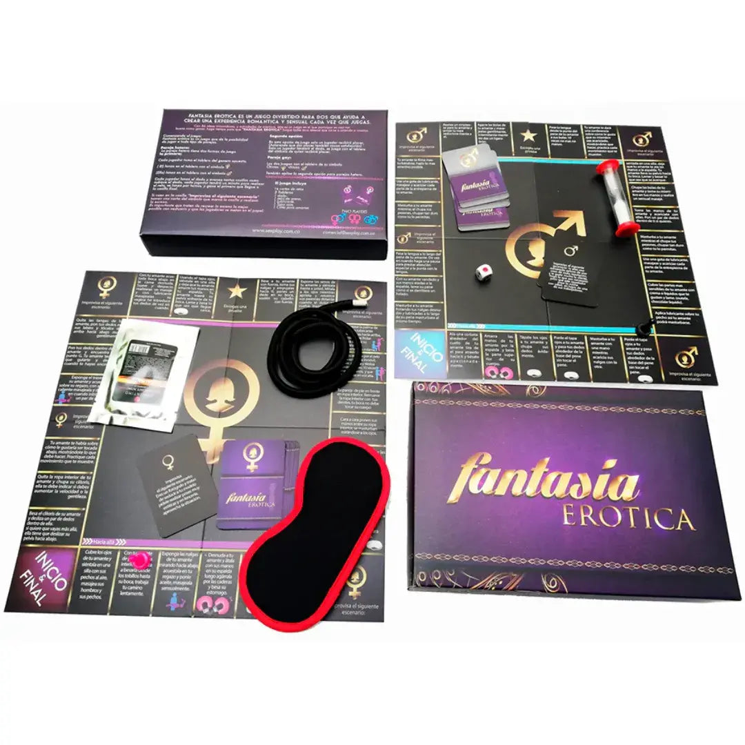 JUEGO DE MESA FANTASÍA ERÓTICA