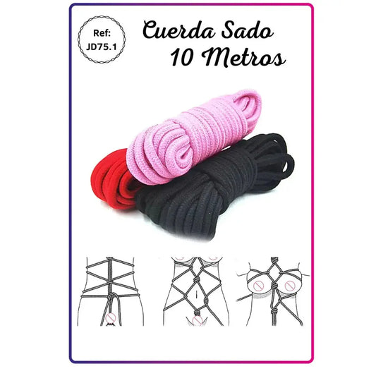CUERDA BONDAGE ( 10 METROS )