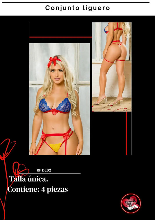 Diseño princesa liguero