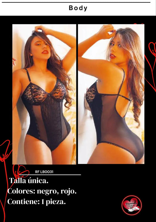 Diseño body encaje