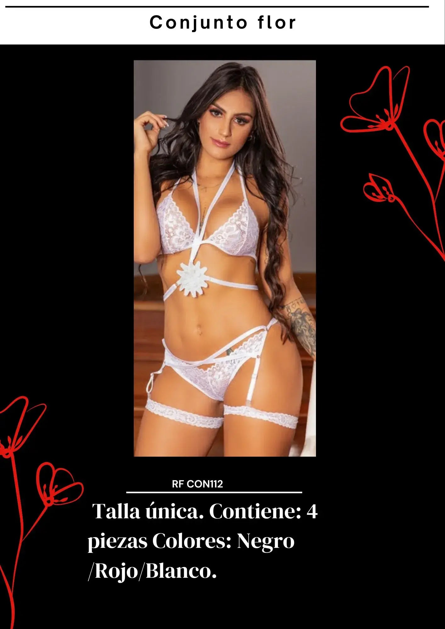 Conjunto flor