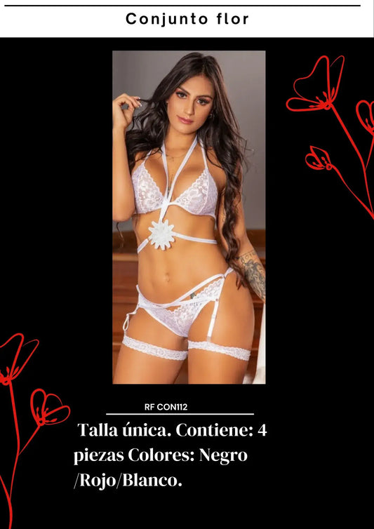Conjunto flor