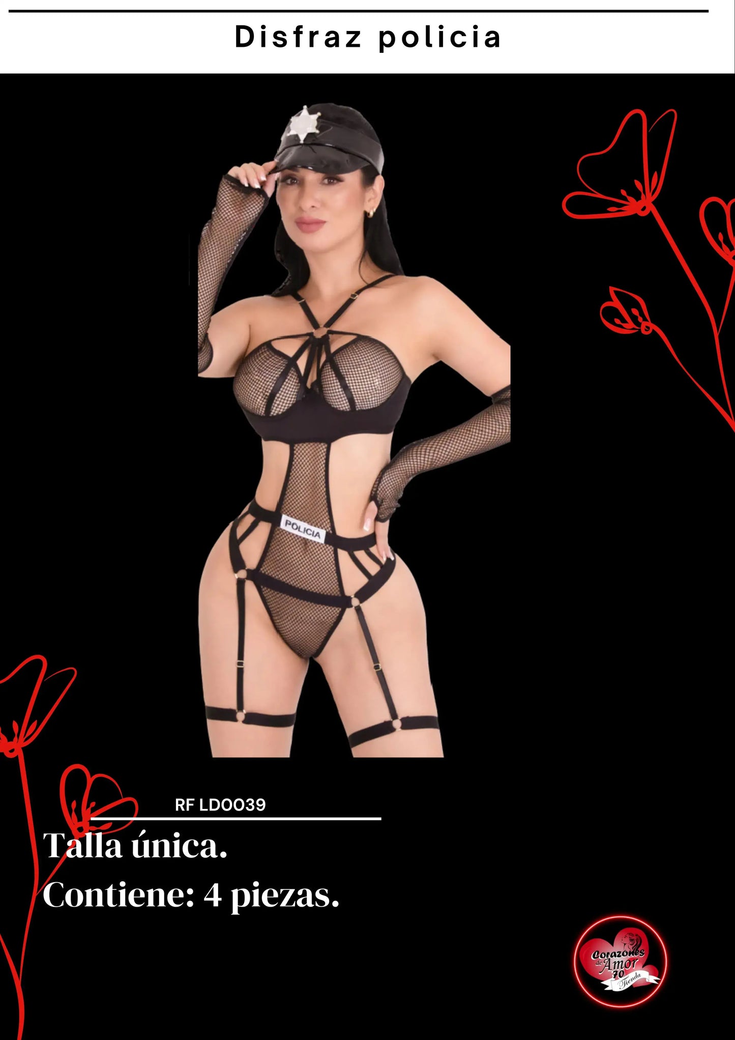 Diseño de policía referencia LD0039