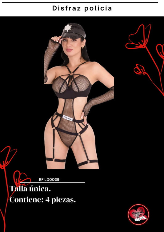 Diseño de policía referencia LD0039