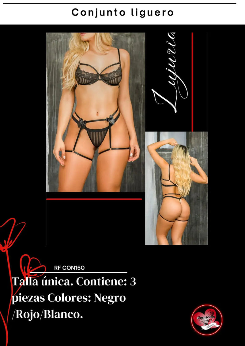 Conjunto liguero con150