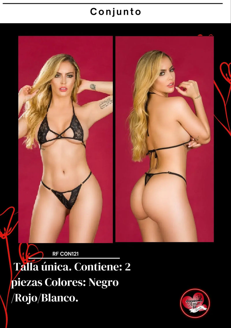 Conjunto 2 piezas con121