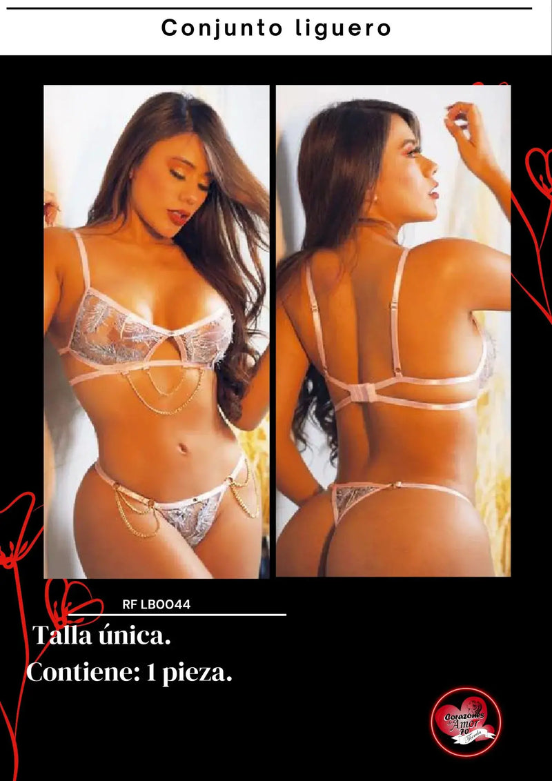 Conjunto de lenceria  referencia LB0044