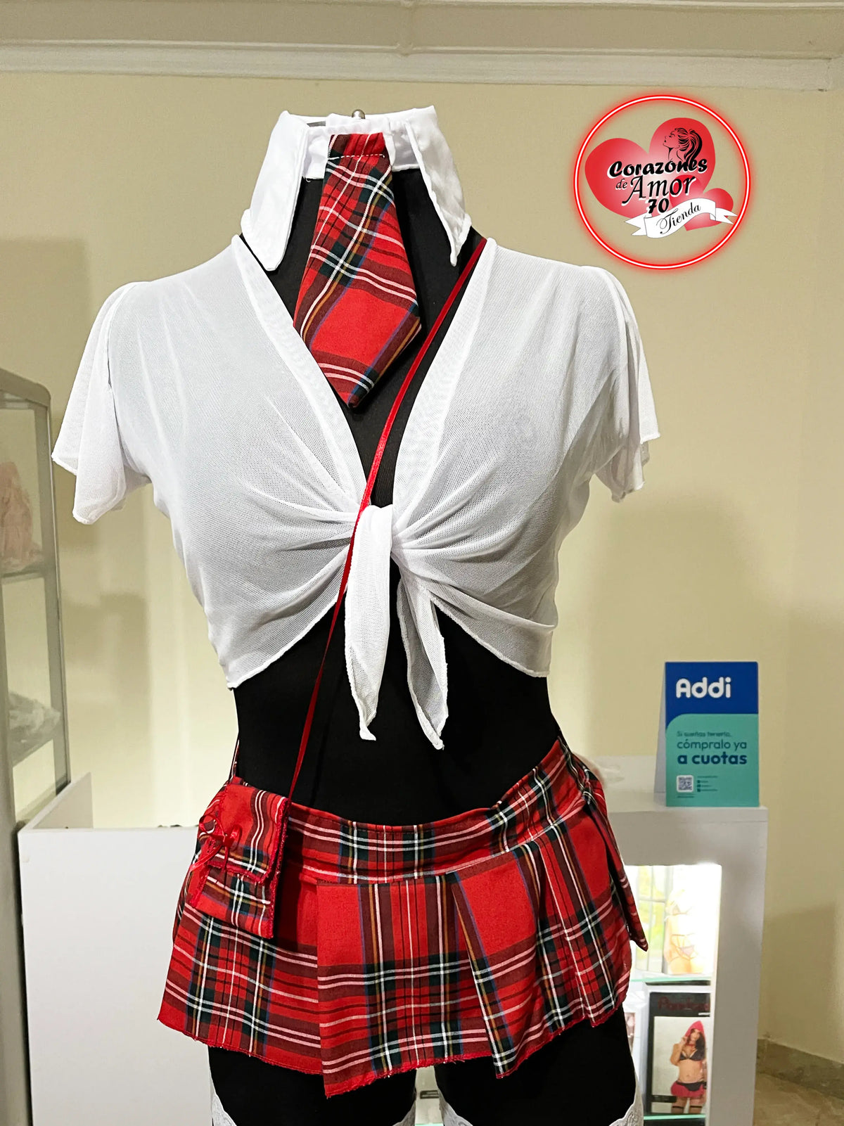 Diseño de colegiala clasico