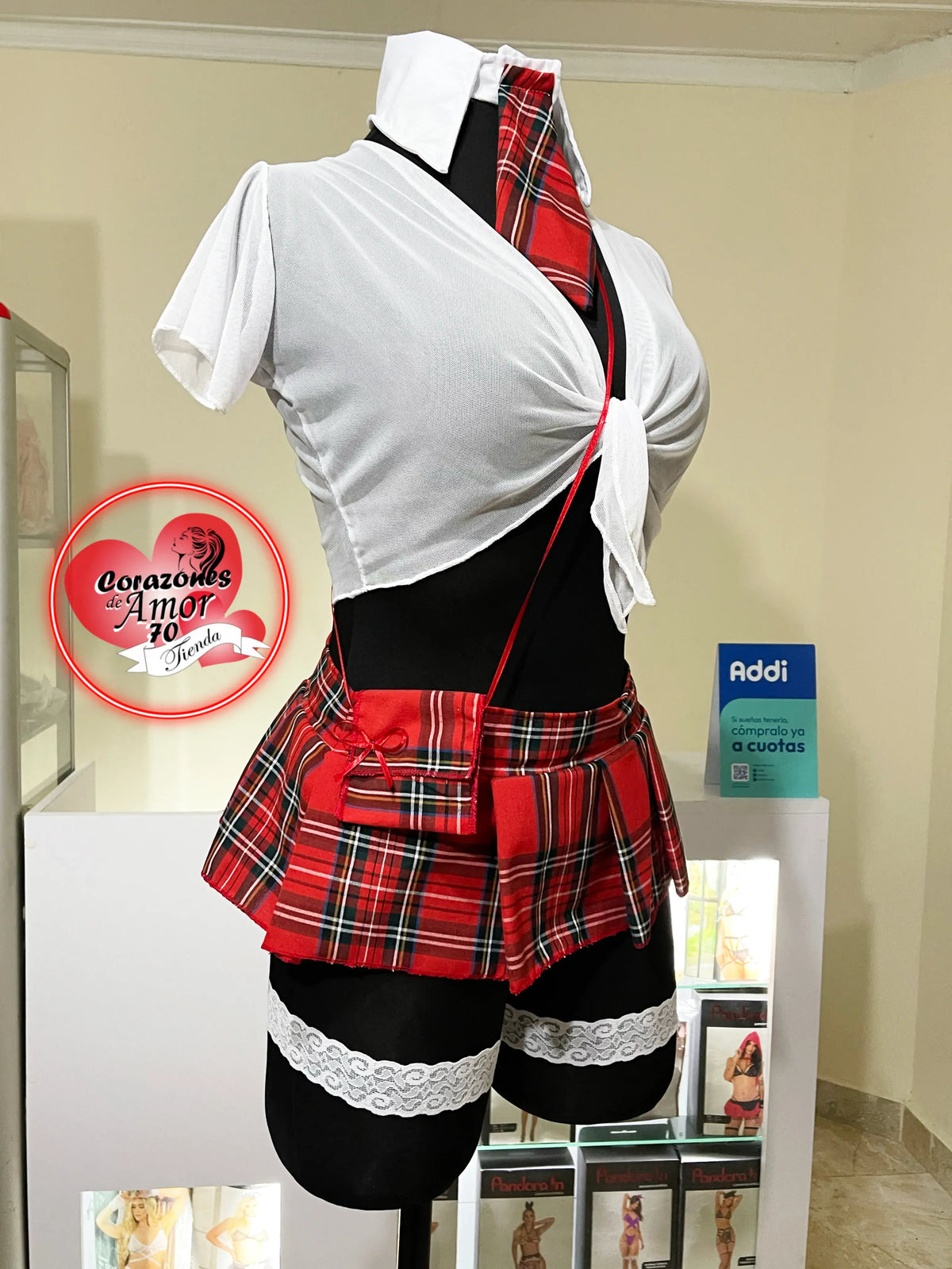 Diseño de colegiala clasico
