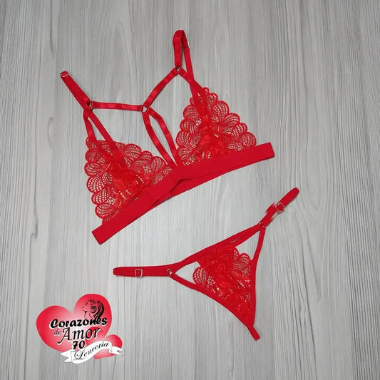 Conjunto de encaje con84