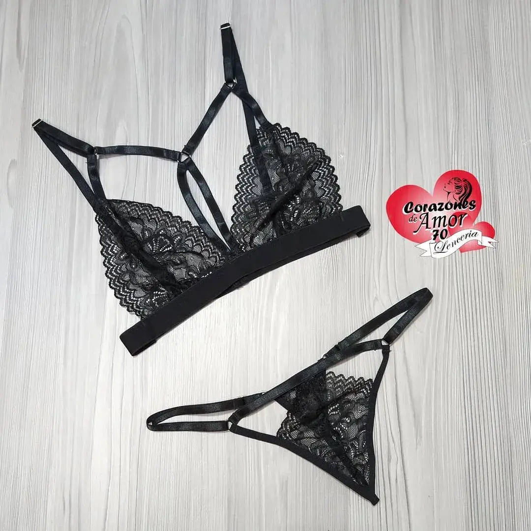 Conjunto de encaje con84