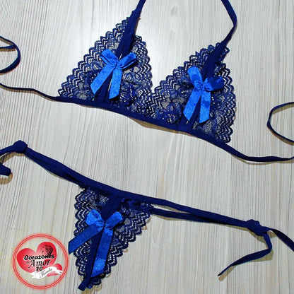 Conjunto de lencería con82