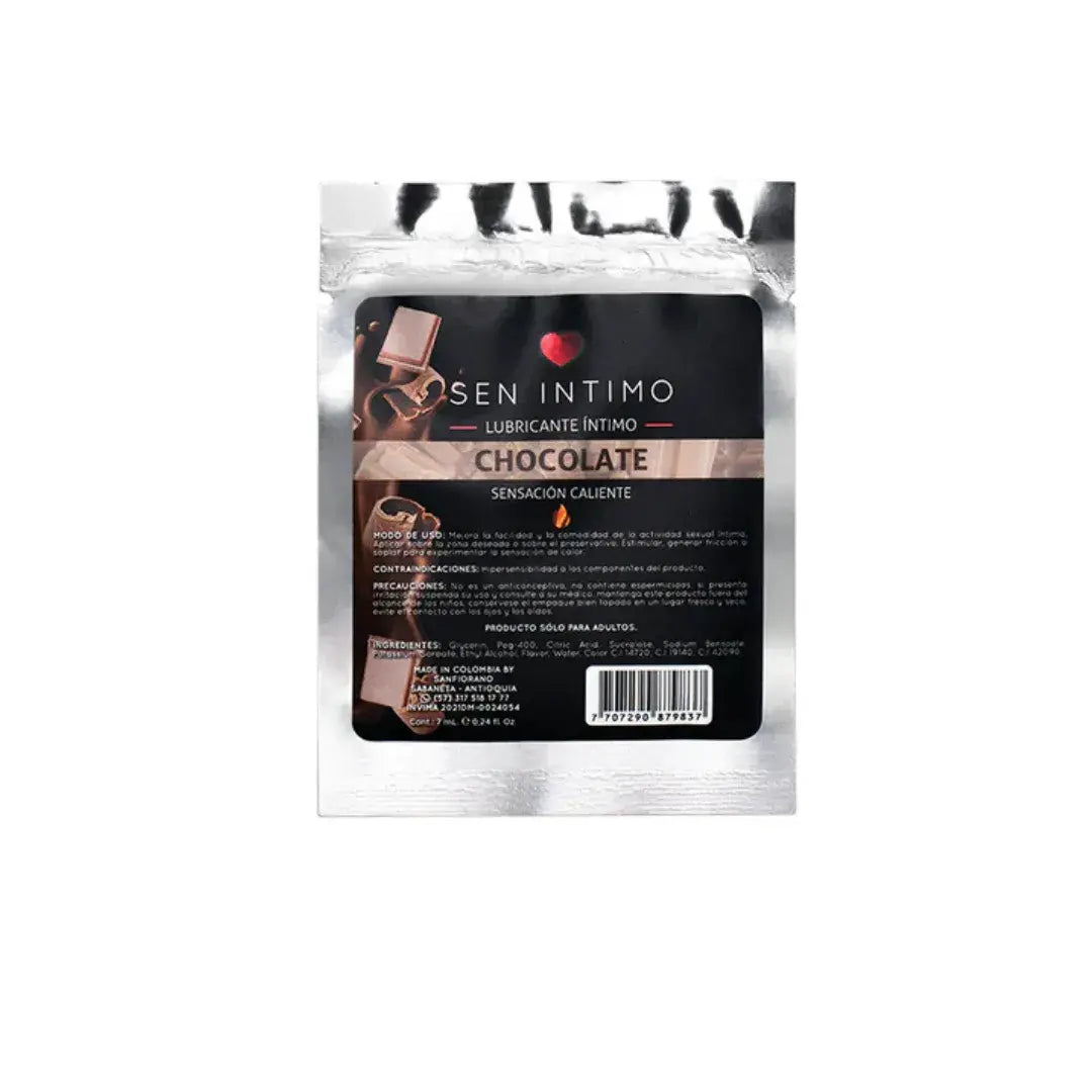 LUBRICANTE INTIMO CALIENTE X 7ML CHOCOLATE